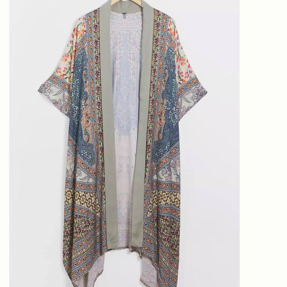 Anthropologie Bl^nk London Loviana Duster Kimono - One Size - XLNT